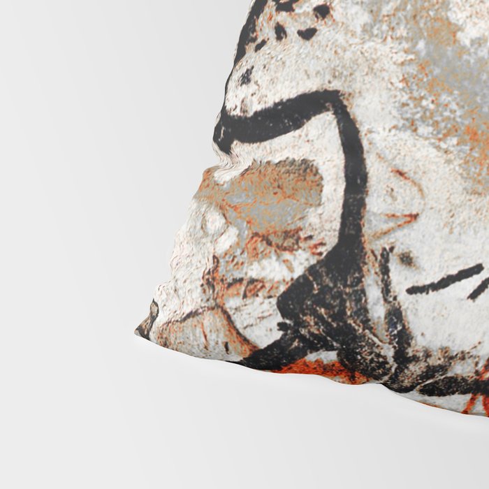 Prehistoric Bull Lascaux Cave Painting Pillow Sham Gallery Image 4