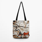 Prehistoric Bull Lascaux Cave Painting Tote Bag Gallery Image 2