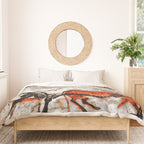 Prehistoric Bull Lascaux Cave Painting Duvet Cover Gallery Image 3