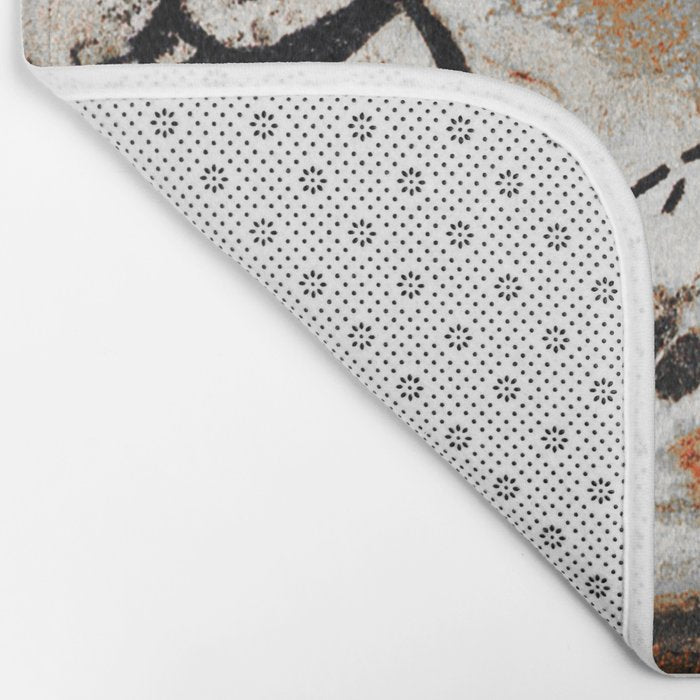 Prehistoric Bull Lascaux Cave Painting Bath Mat Gallery Image 2