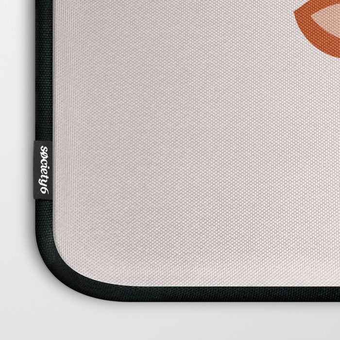 Floral Longhorn â Burnt Orange Laptop Sleeve Gallery Image 3