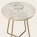 Baseball Patent - Softball Art - Antique Side Table Gallery Image 2
