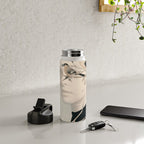 Woman and Birds 2 Water Bottle Gallery Image 4