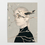 Woman and Birds 2 Poster Gallery Image 4