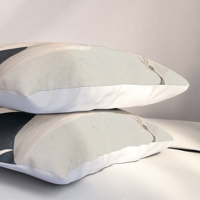 Woman and Birds 2 Pillow Sham Gallery Image 3