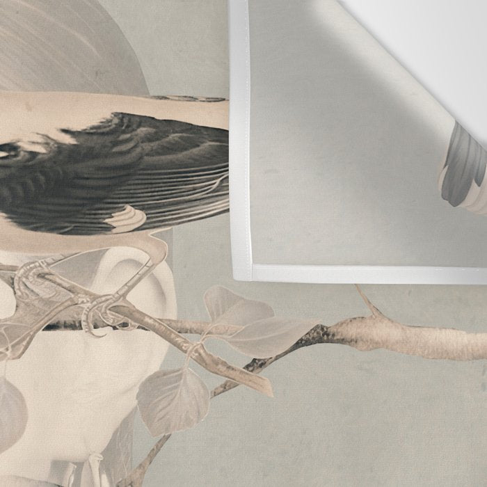 Woman and Birds 2 Wall Tapestry Gallery Image 3