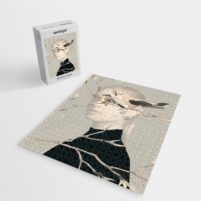 Woman and Birds 2 Jigsaw Puzzle Gallery Image 2