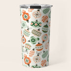Vintage Ornaments Travel Mug Gallery Image 1