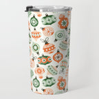 Vintage Ornaments Travel Mug Gallery Image 3