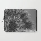 Black and white palm tree in Spain - summer nature and travel photography.  Laptop Sleeve Gallery Image 1