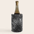 Black and white palm tree in Spain - summer nature and travel photography.  Wine Chiller Gallery Image 2