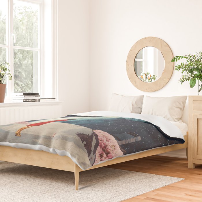 Looking forward to Hearing from You Duvet Cover Gallery Image 2
