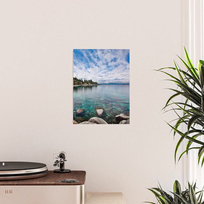Tranquility Lake Tahoe Poster Gallery Image 2