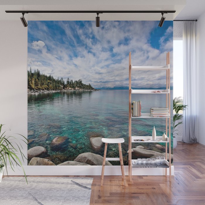 Tranquility Lake Tahoe Wall Mural