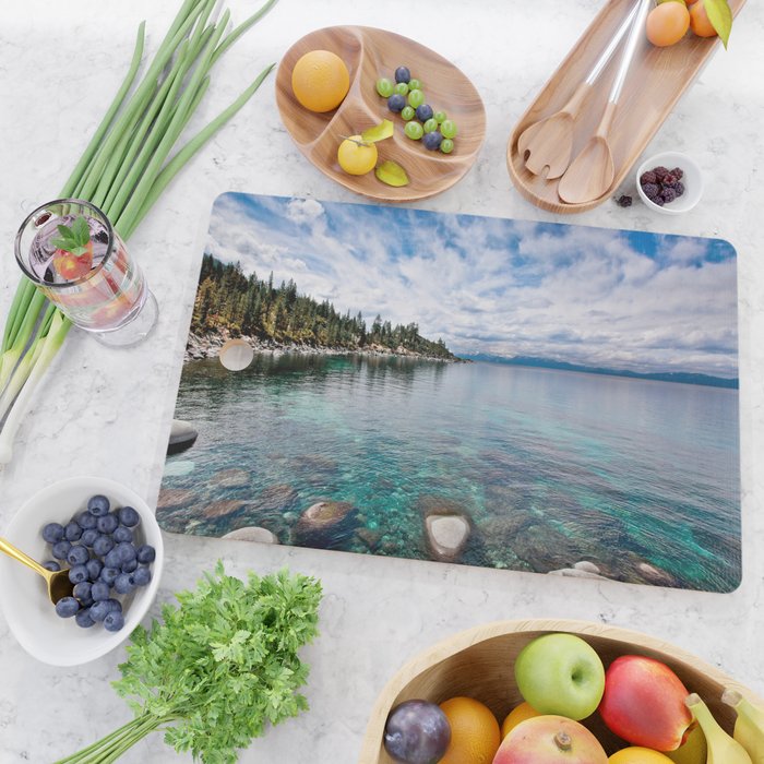 Tranquility Lake Tahoe Cutting Board Gallery Image 2