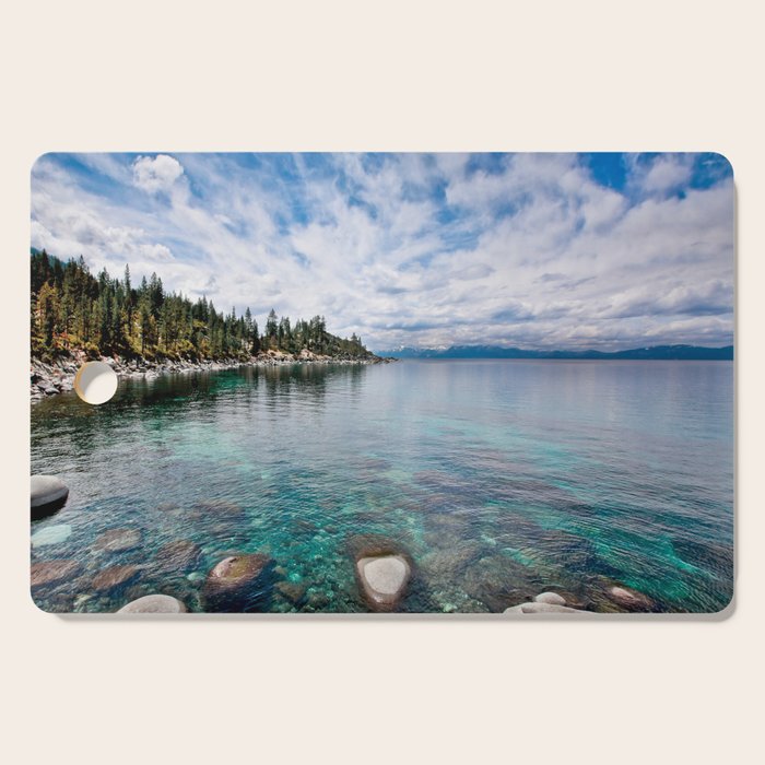 Tranquility Lake Tahoe Cutting Board Gallery Image 1
