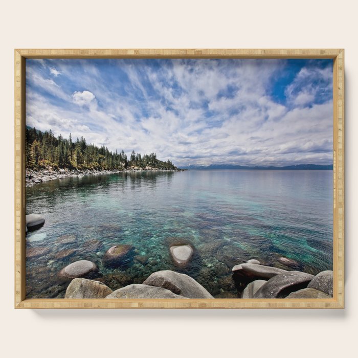 Tranquility Lake Tahoe Serving Tray Gallery Image 1