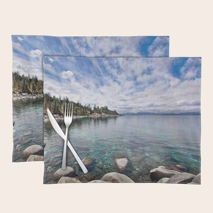 Tranquility Lake Tahoe Placemat Gallery Image 1