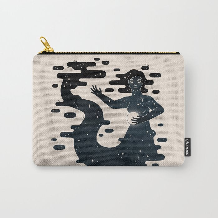 Space Mermaid Carry All Pouch Gallery Image 1