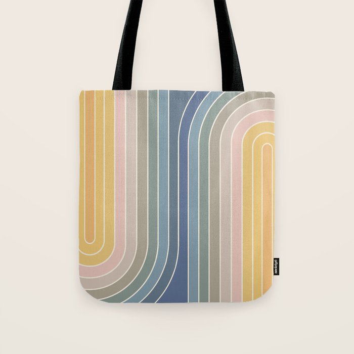 Gradient Curvature IV Tote Bag Gallery Image 1
