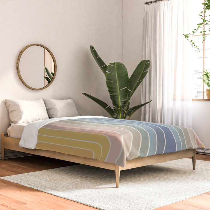 Gradient Curvature IV Comforter Gallery Image 2