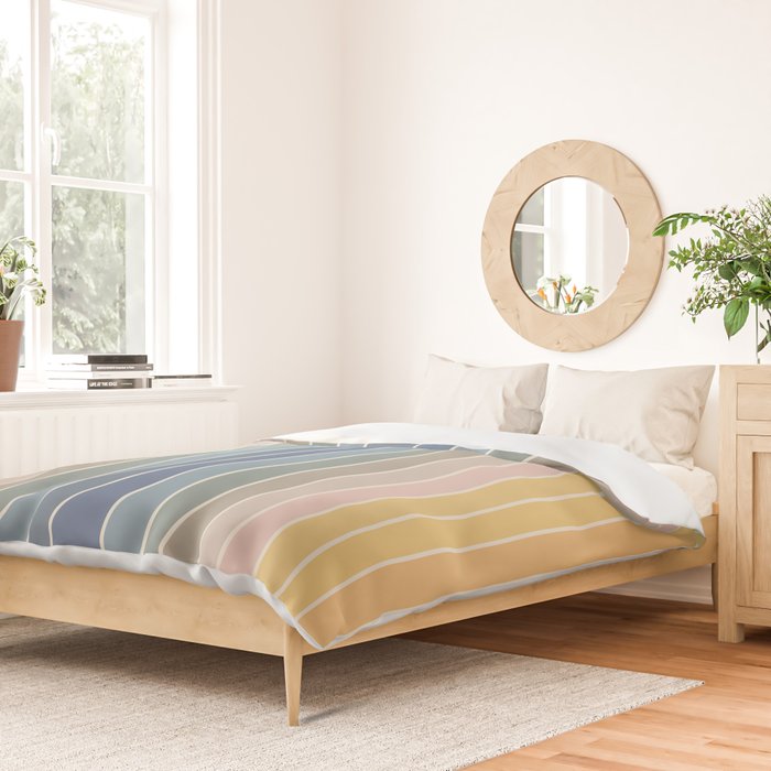 Gradient Curvature IV Duvet Cover Gallery Image 2