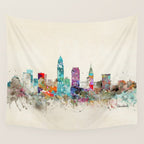 cleveland ohio Wall Tapestry Gallery Image 4