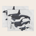Orca (Orcinus orca) Placemat Gallery Image 1