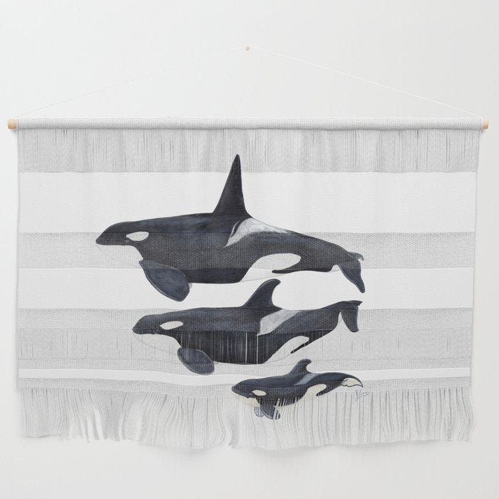 Orca (Orcinus orca) Wall Hanging Gallery Image 1