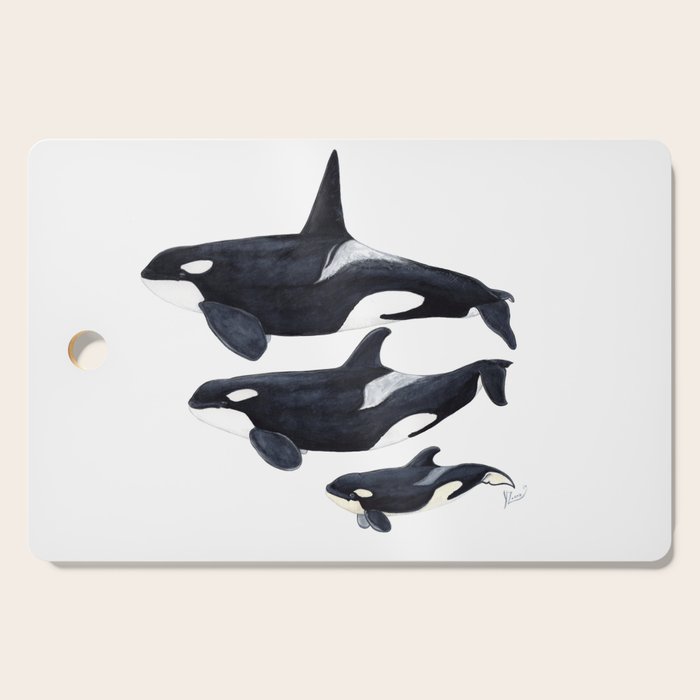 Orca (Orcinus orca) Cutting Board Gallery Image 1