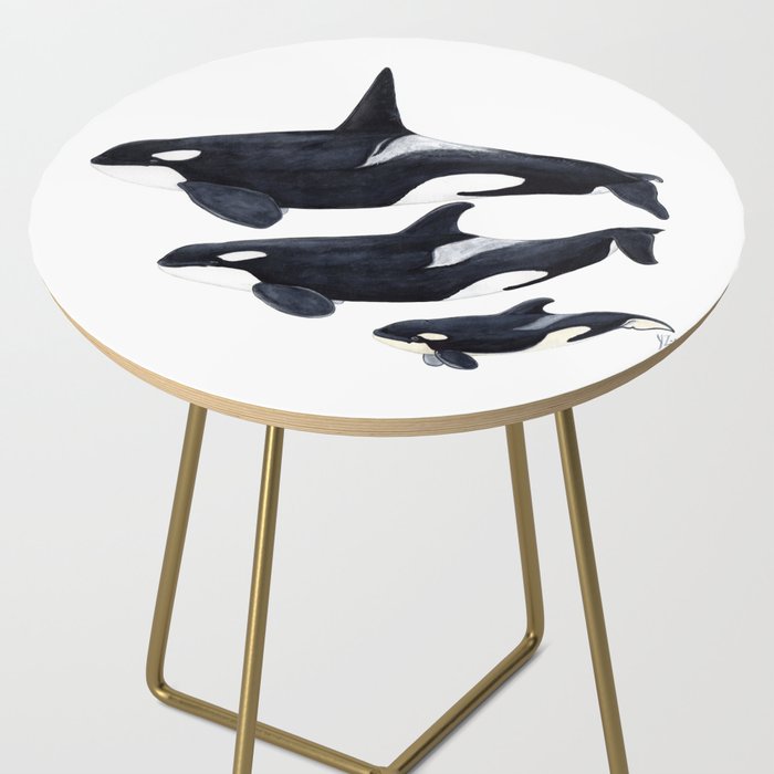 Orca (Orcinus orca) Side Table Gallery Image 2