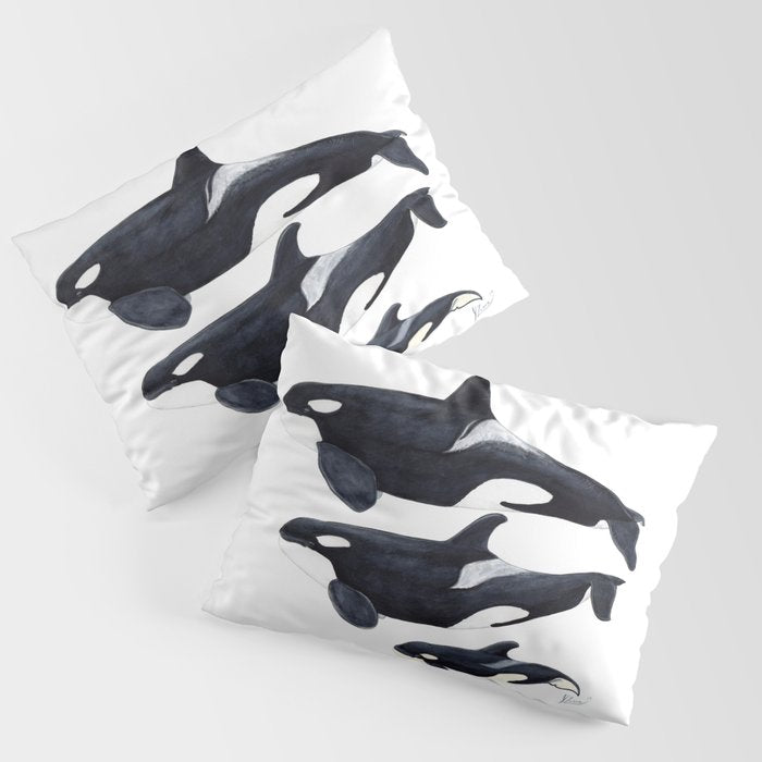 Orca (Orcinus orca) Pillow Sham Gallery Image 1