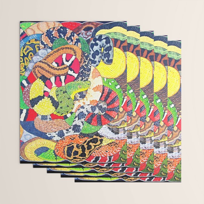 Snakes Wrapping Paper Gallery Image 3
