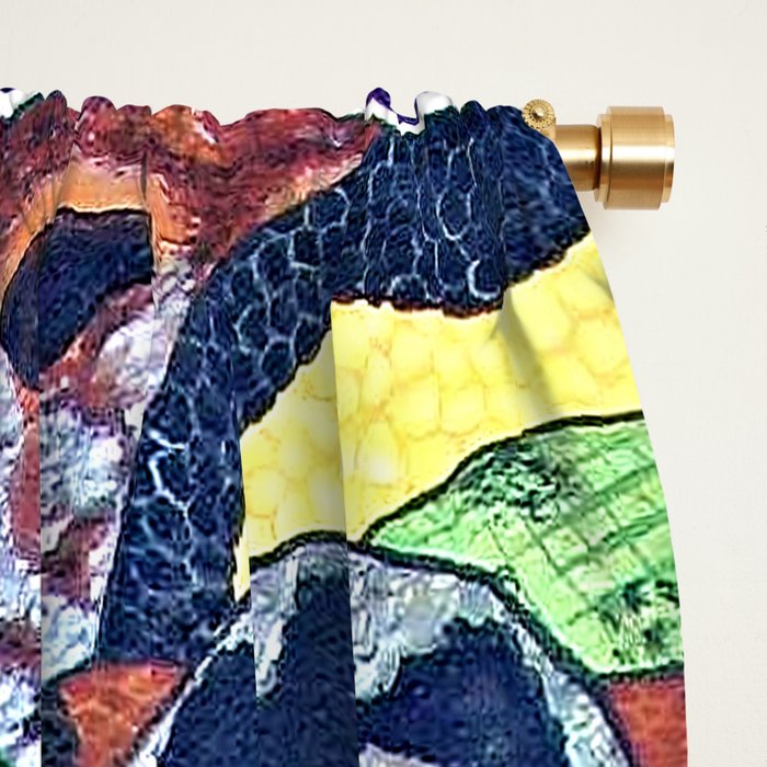 Snakes Window Curtain Gallery Image 2