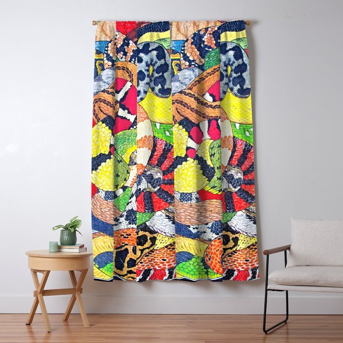 Snakes Window Curtain Gallery Image 5