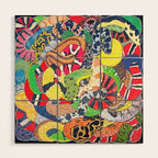 Snakes Wood Wall Art Gallery Image 1