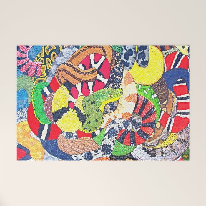 Snakes Welcome Mat Gallery Image 1