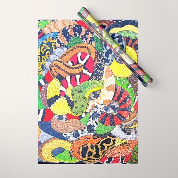 Snakes Wrapping Paper Gallery Image 1