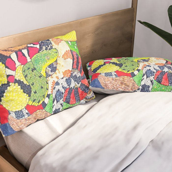 Snakes Pillow Sham Gallery Image 2