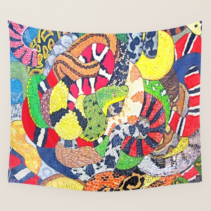 Snakes Wall Tapestry Gallery Image 4