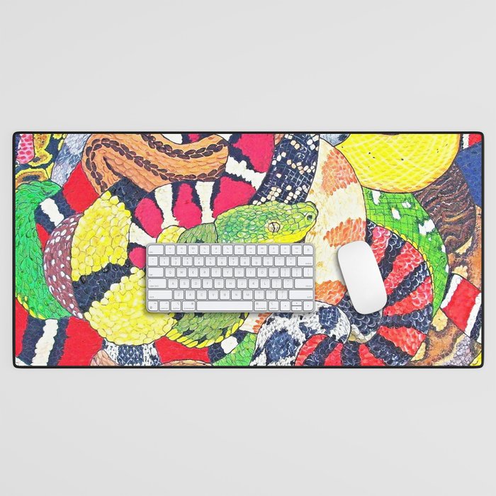 Snakes Desk Mat Gallery Image 1
