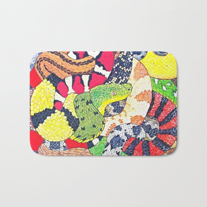 Snakes Bath Mat Gallery Image 1