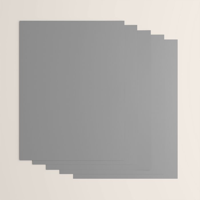 Minimalist Grey Wrapping Paper Gallery Image 3