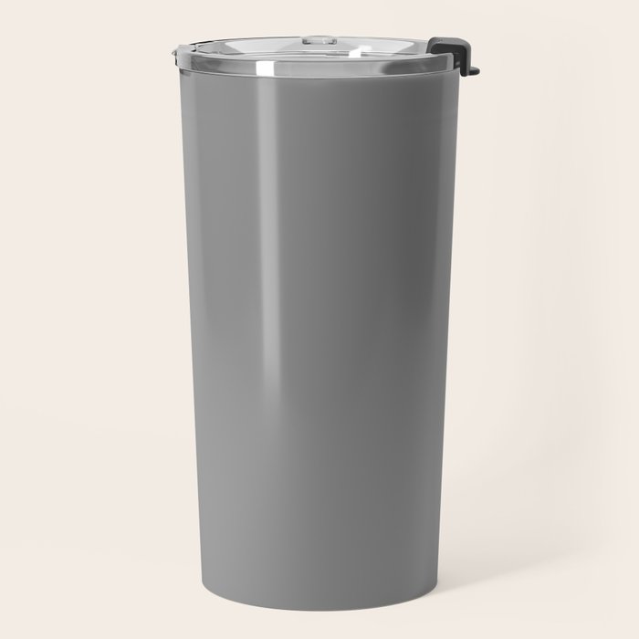Minimalist Grey Travel Mug Gallery Image 2