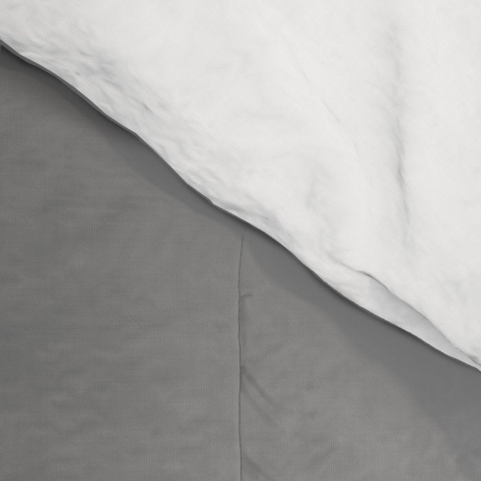 Minimalist Grey Comforter Gallery Image 4