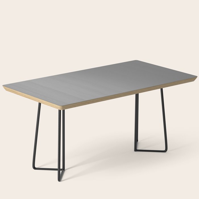 Minimalist Grey Coffee Table Gallery Image 1