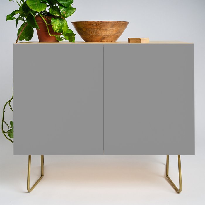 Minimalist Grey Credenza Gallery Image 1