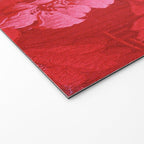 Antique Red Flower Pattern Welcome Mat Gallery Image 2