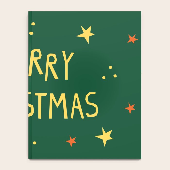 Merry Christmas hand lettering Notebook Gallery Image 4