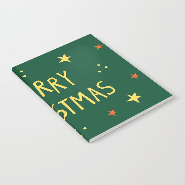 Merry Christmas hand lettering Notebook Gallery Image 1